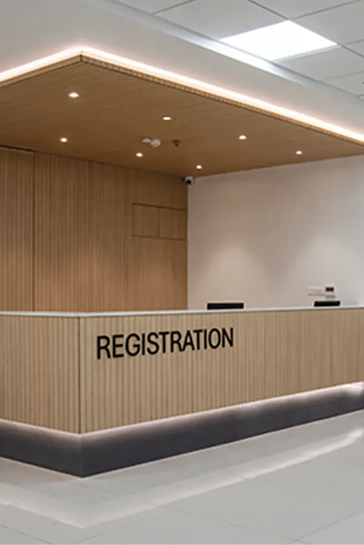 10 OPD clinics serving 800+ patients daily