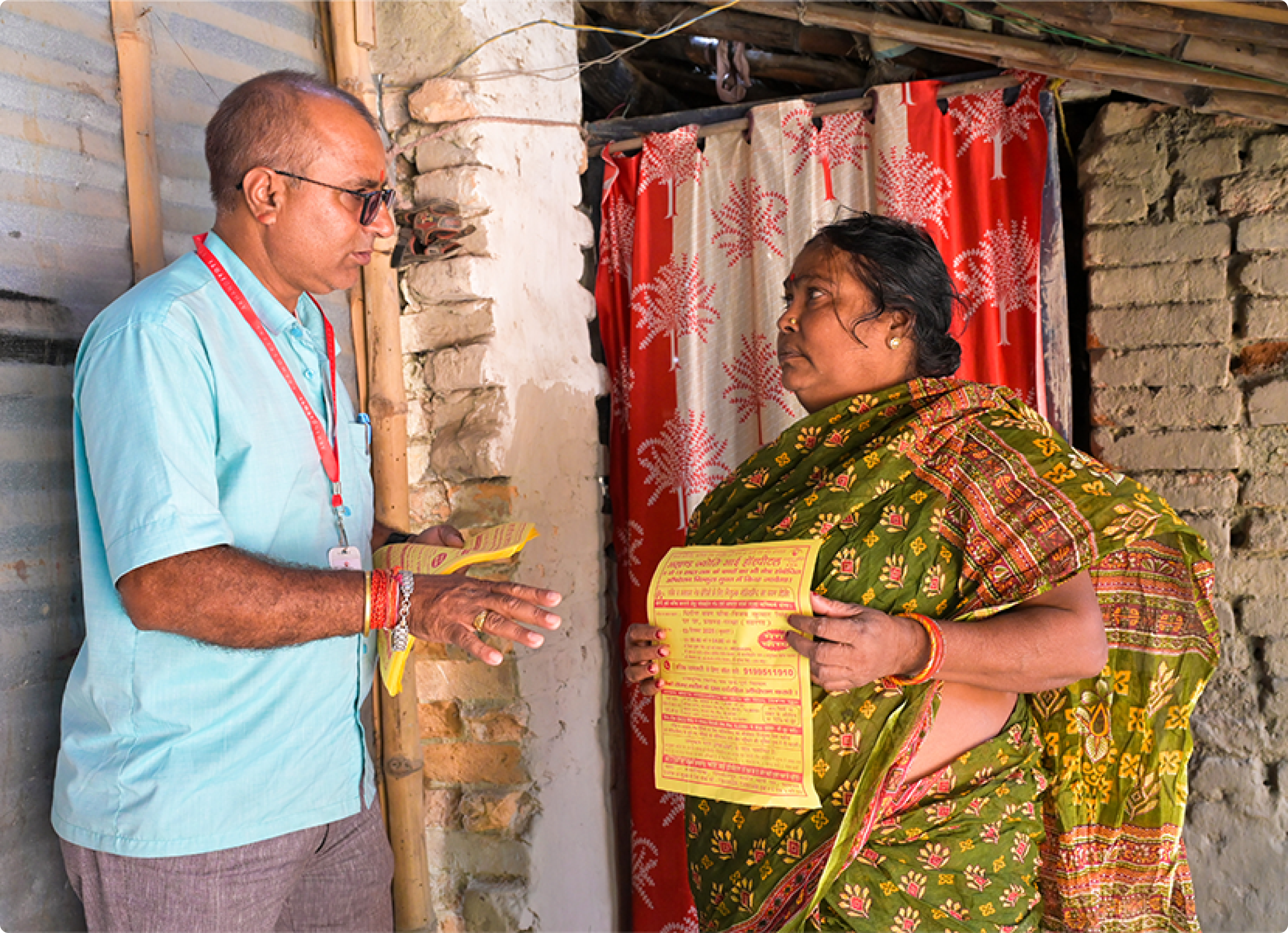 Door-to-door eye screening programme